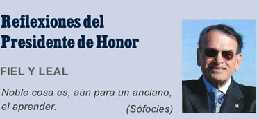 Reflexiones del Presidente de Honor