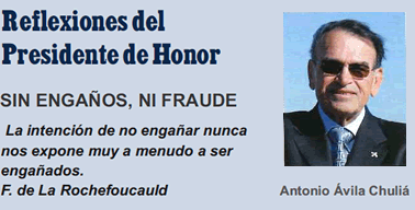 Reflexiones del Presidente de Honor