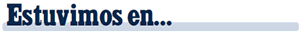 Estuvimos en